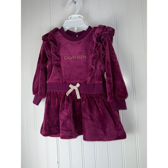 Calvin Klein Jeans Baby 12-Month 2-Piece Dress & Bloomers Set - Picture 1 of 3